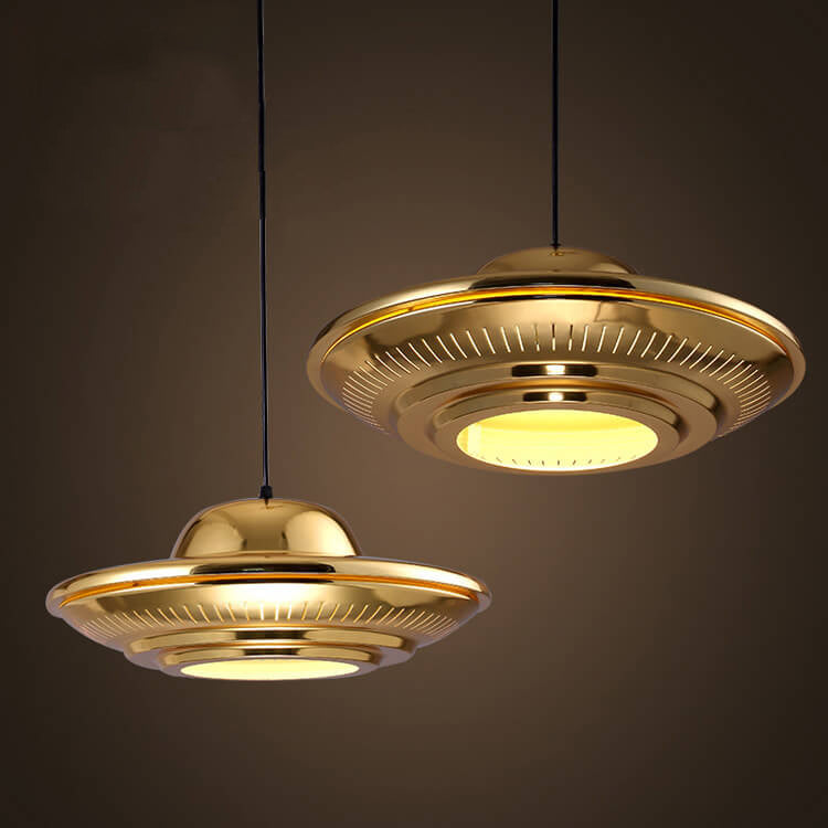 Industrial Iron Pendant Light Vintage