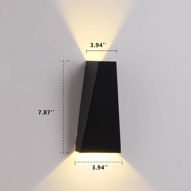 Modern 2-Light LED Wall Sconce