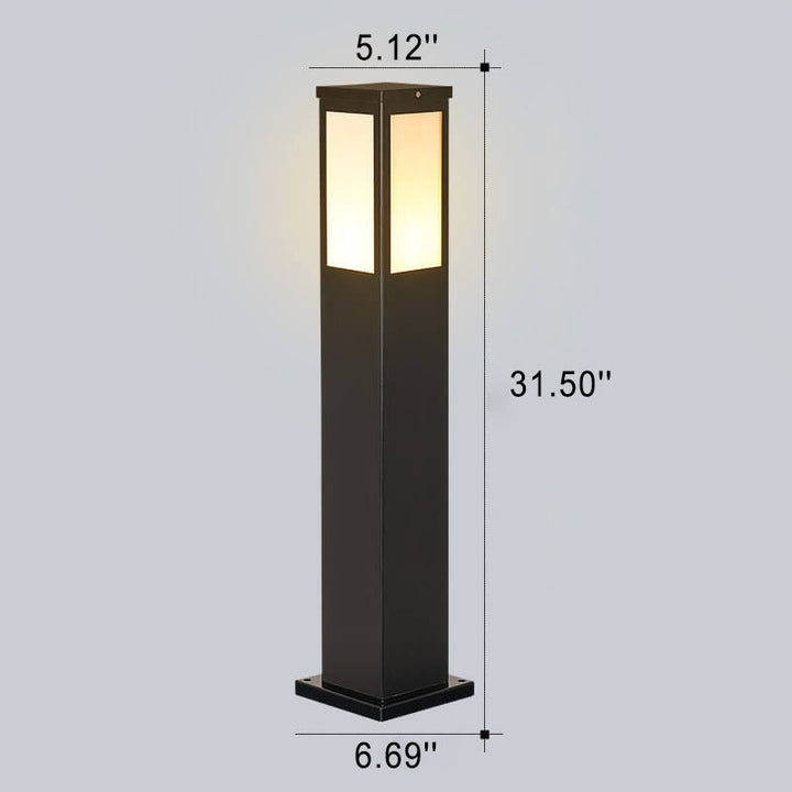Modern Square Waterproof Garden Light