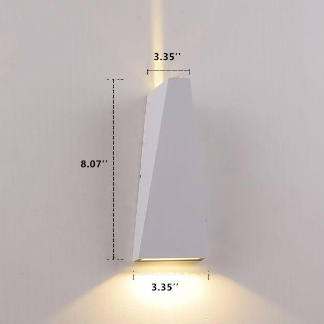 Modern 2-Light LED Wall Sconce