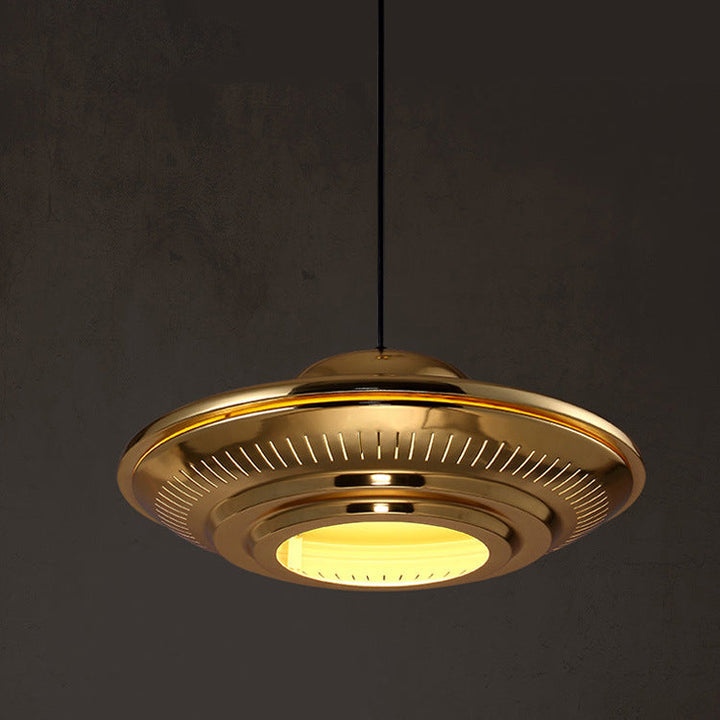 Industrial Iron Pendant Light Vintage