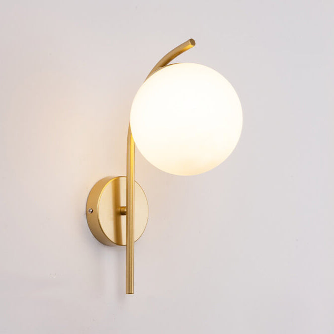 Nordic Globe Glass Wall Sconce