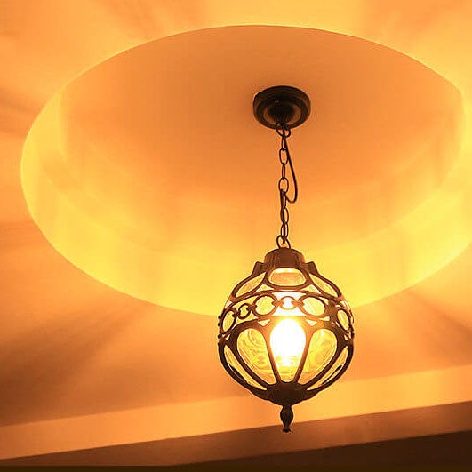 Industrial Globe Waterproof Pendant Light