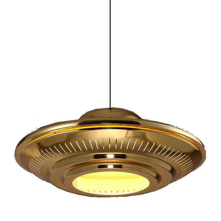 Industrial Iron Pendant Light Vintage