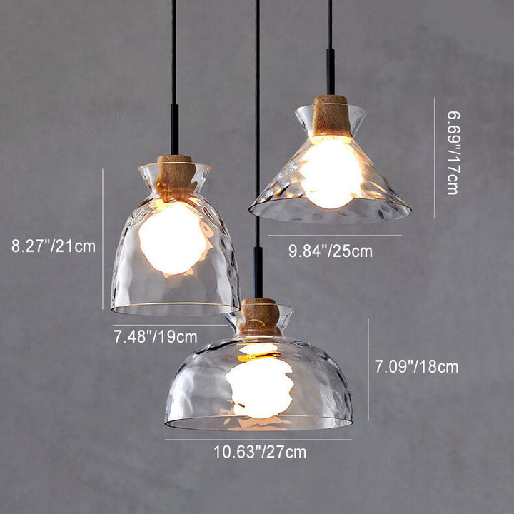 Minimalist Glass Pendant Light
