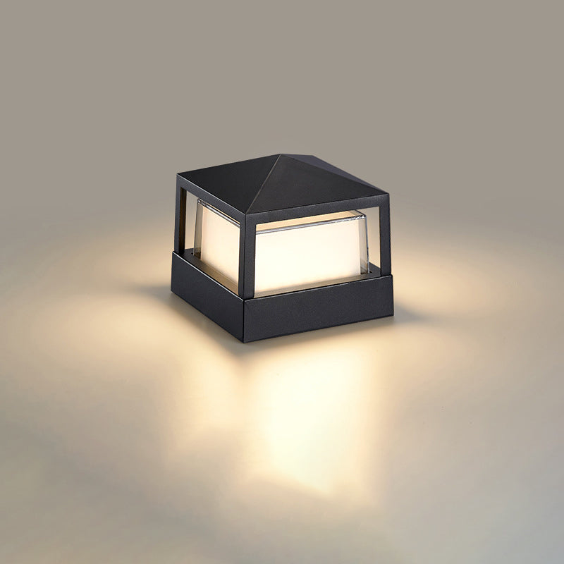 Industrial Cylinder Aluminum Waterproof LED Garden Light