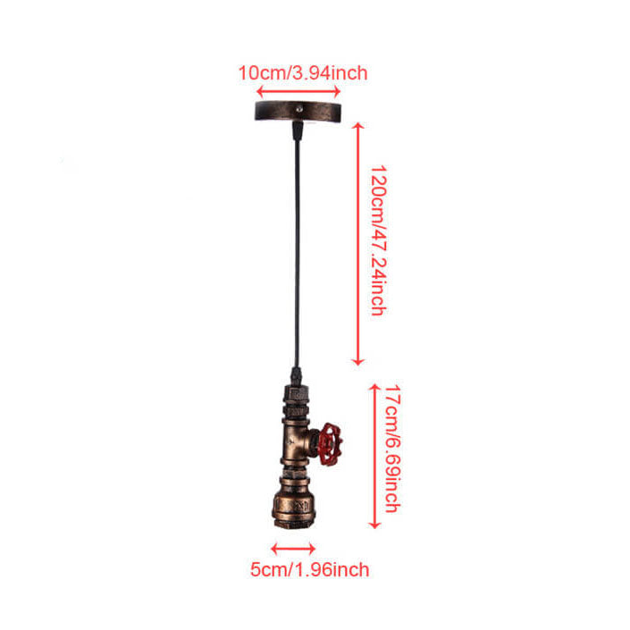Industrial Metal Pendant Light
