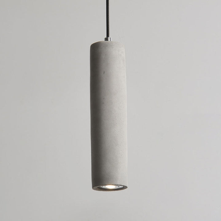 Contemporary Cylindrical Pendant Light