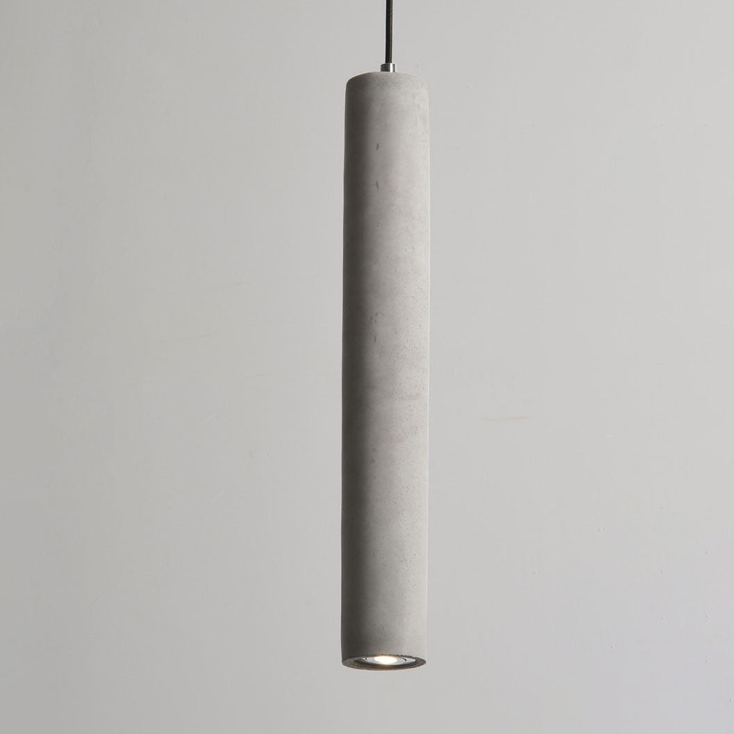 Contemporary Cylindrical Pendant Light