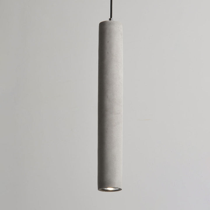 Contemporary Cylindrical Pendant Light