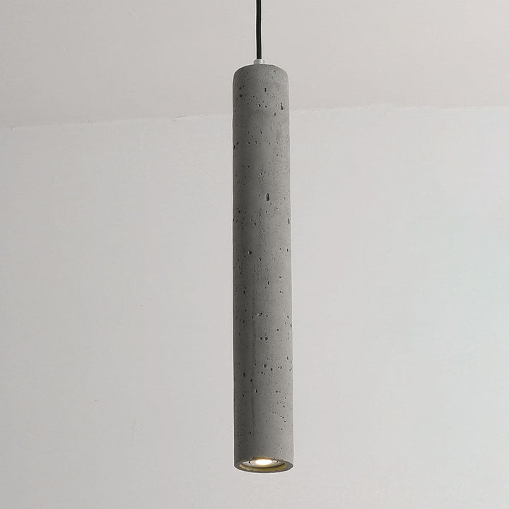 Contemporary Cylindrical Pendant Light