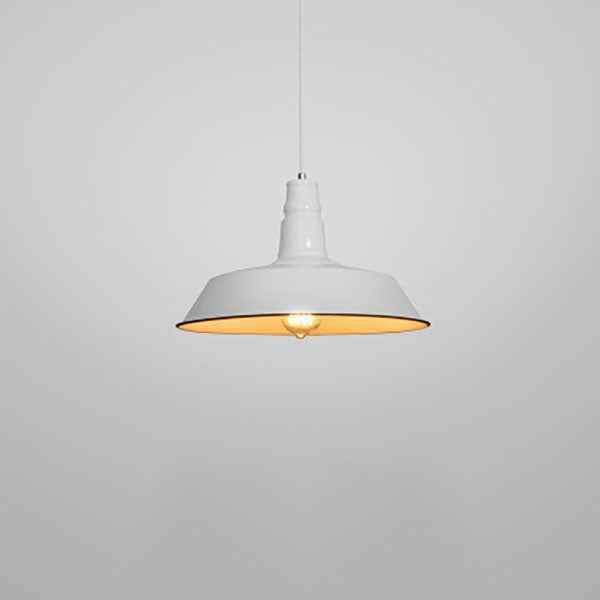 Contemporary Round Iron Pendant Light