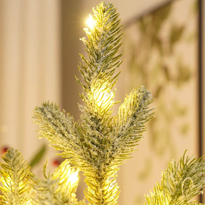 Cedar Needle Christmas Tree Table Lamp