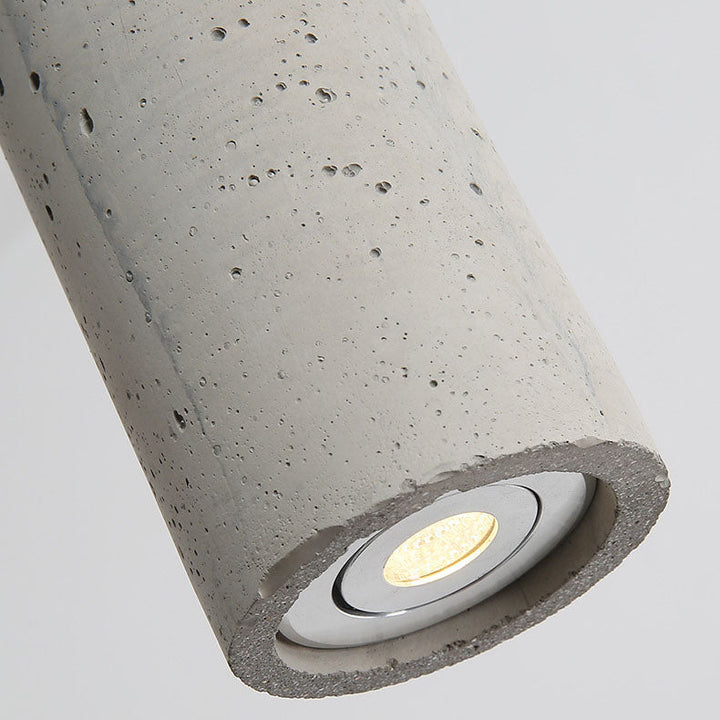 Contemporary Cylindrical Pendant Light