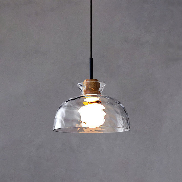 Minimalist Glass Pendant Light