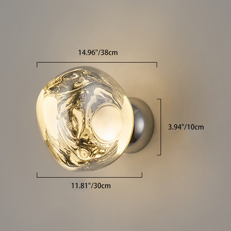Art Deco Acrylic LED Wall Sconce