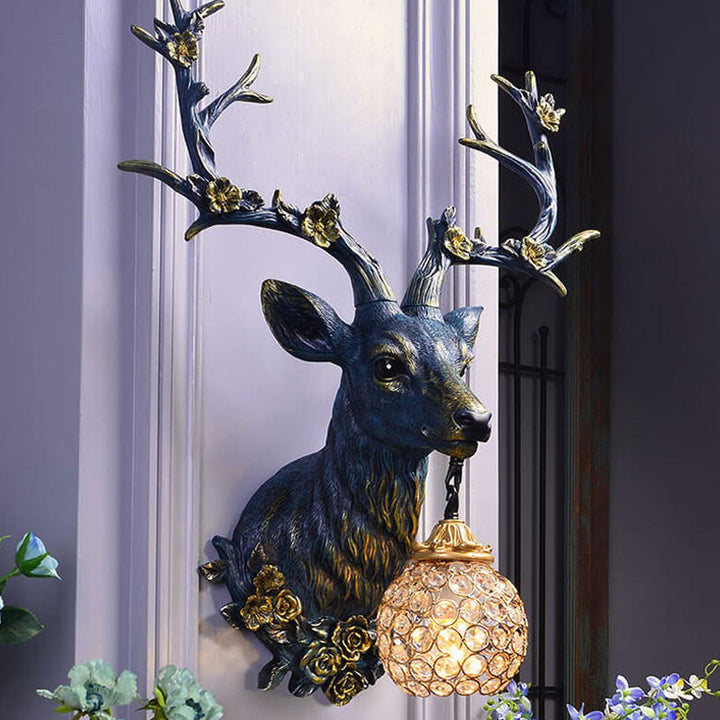 Retro Resin Wall Sconce