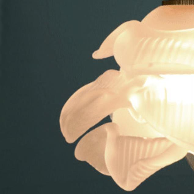 Vintage Glass LED Pendant Light