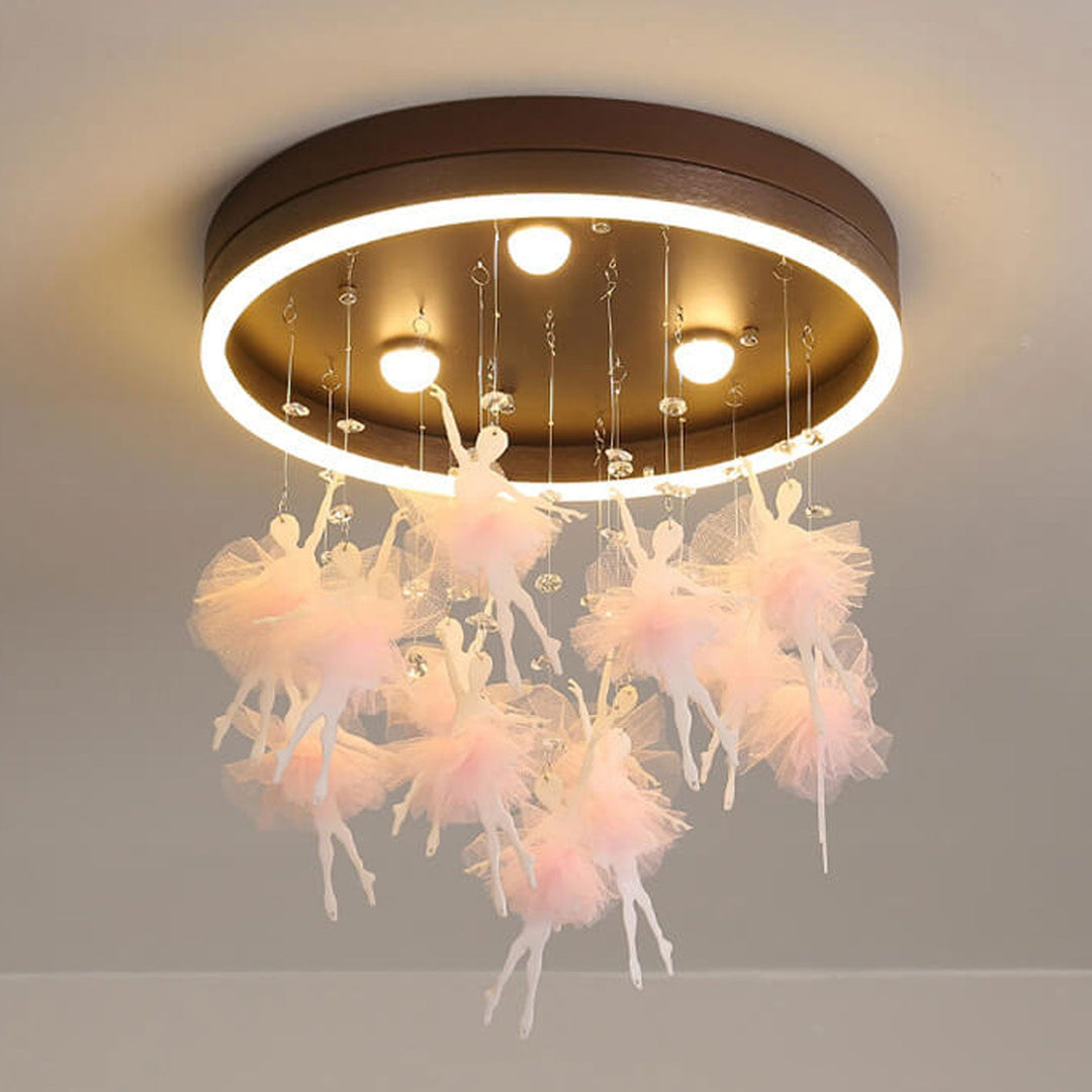 Modern Round LED Flush Mount Ceiling Light