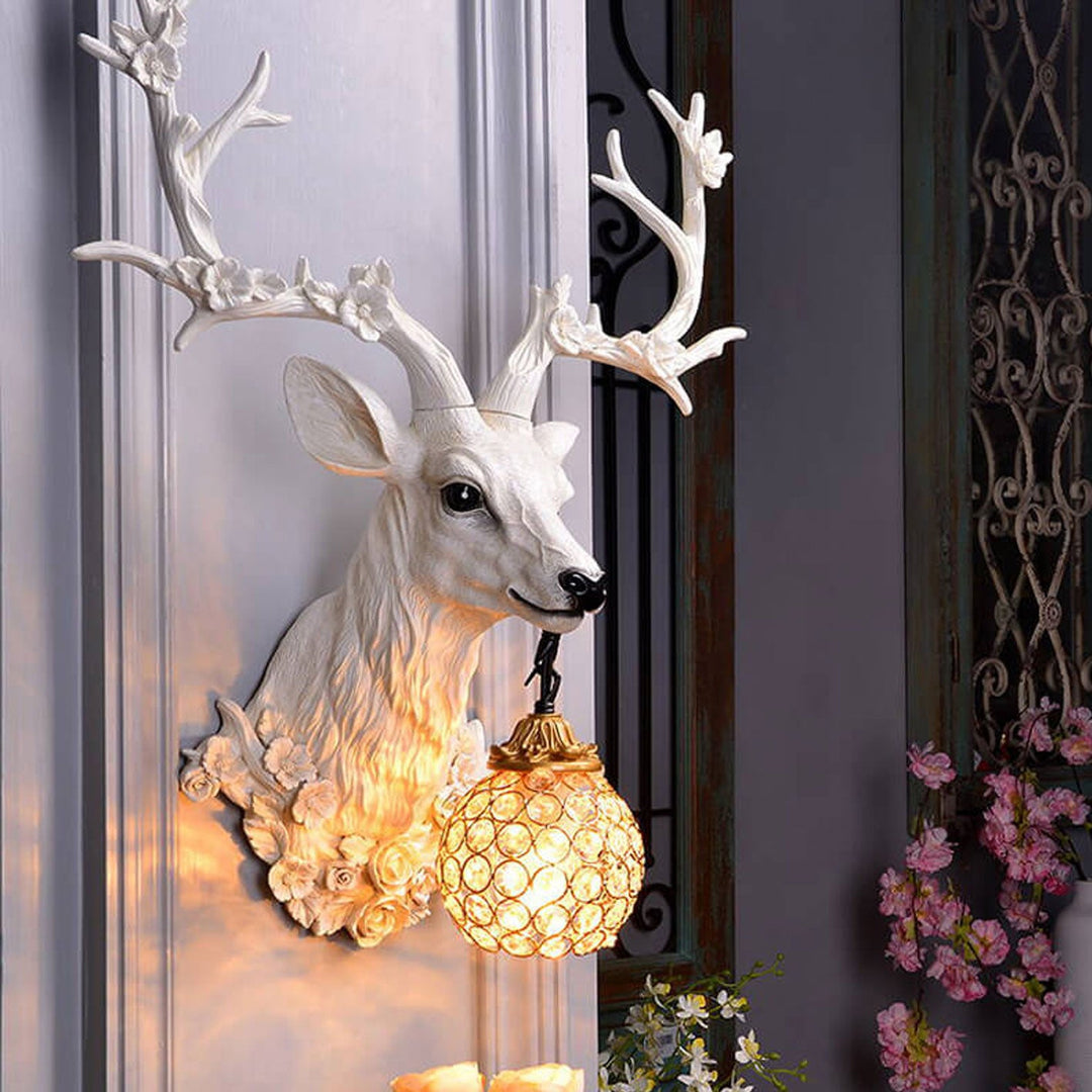 Retro Resin Wall Sconce