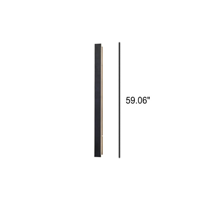 Retro Rectangular Waterproof LED Wall Sconce