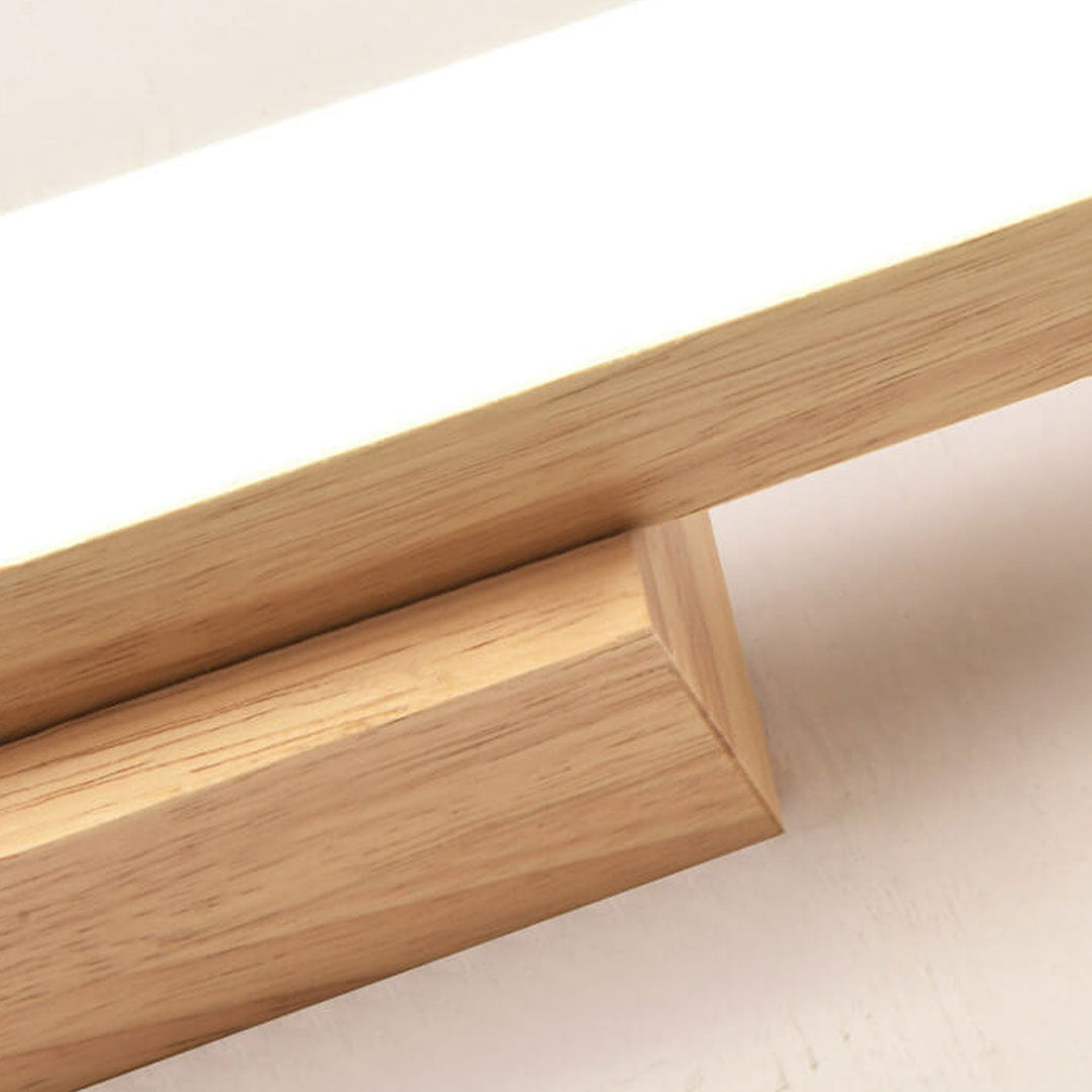 Minimalist Wooden LED Vanity Light