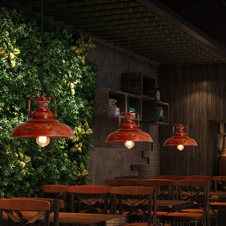 Retro Dome Pendant Light