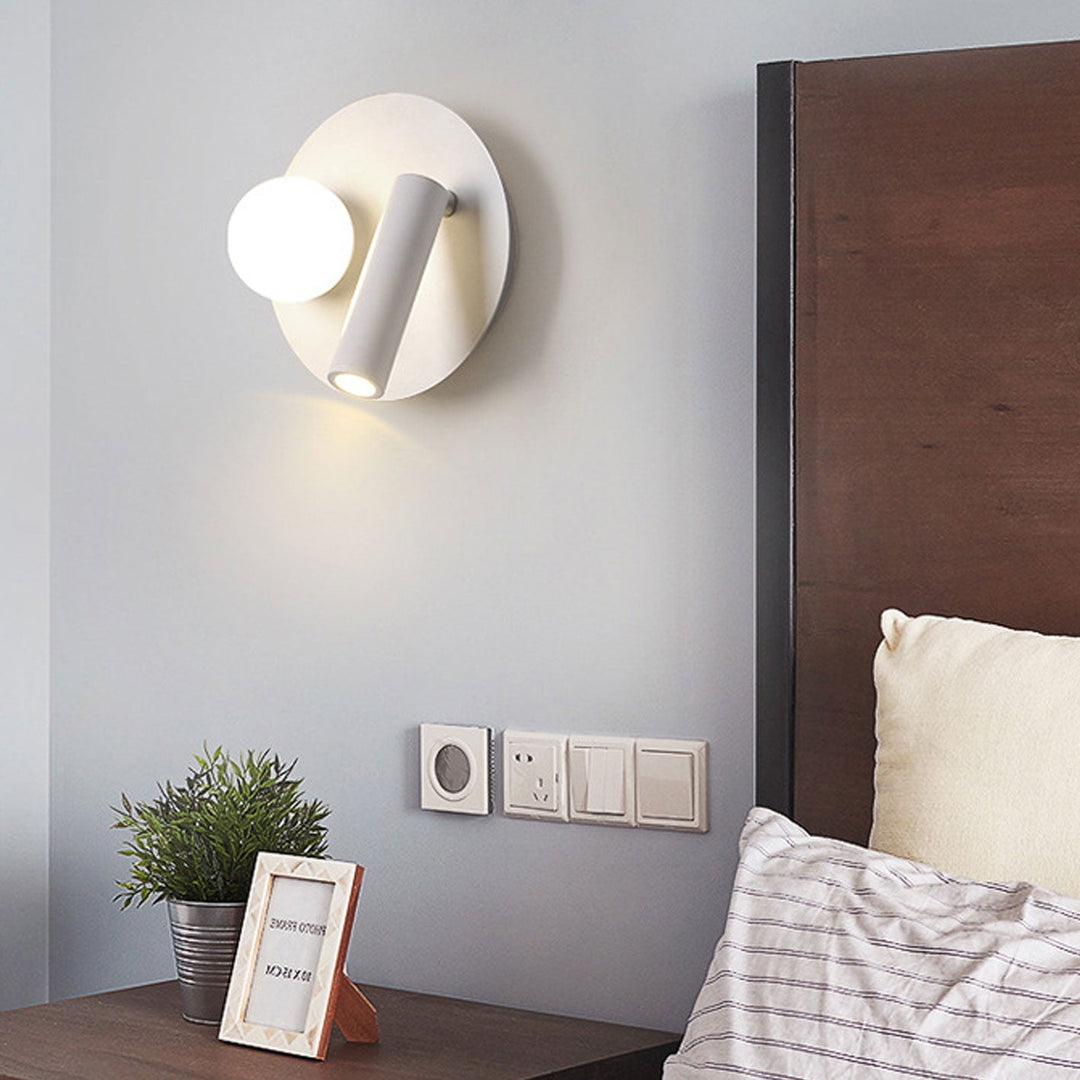 Minimalist Square Acrylic LED Reading Wall Light