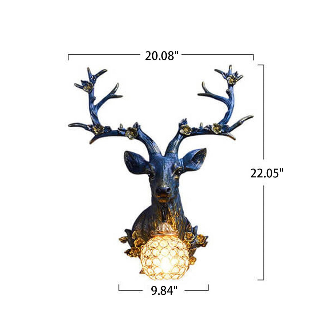 Retro Resin Wall Sconce