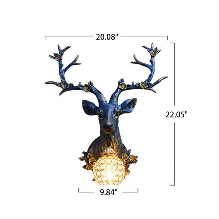 Retro Resin Wall Sconce