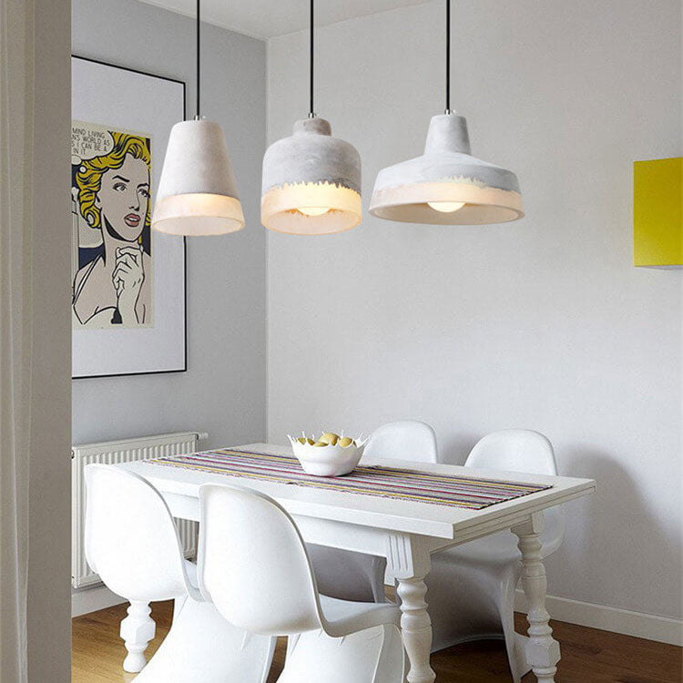 Industrial Minimalist Pendant Light