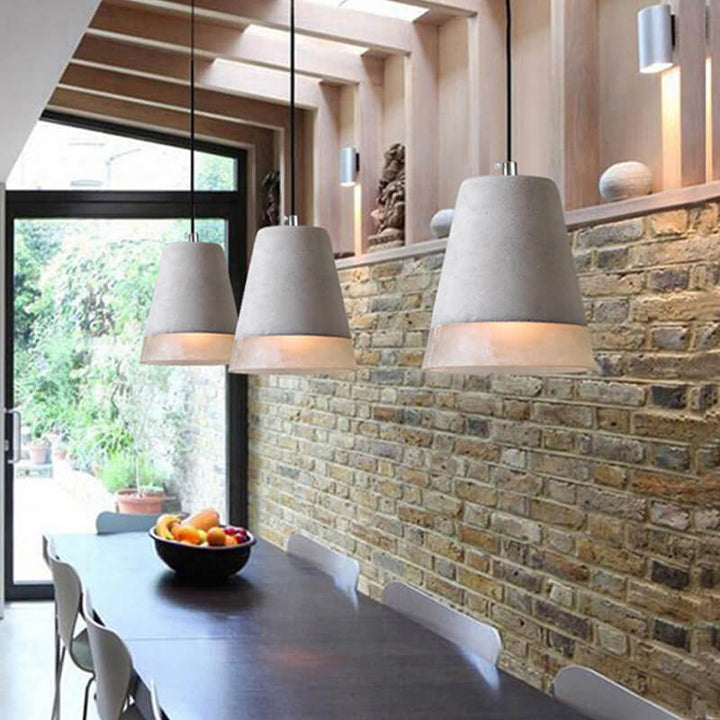 Industrial Minimalist Pendant Light