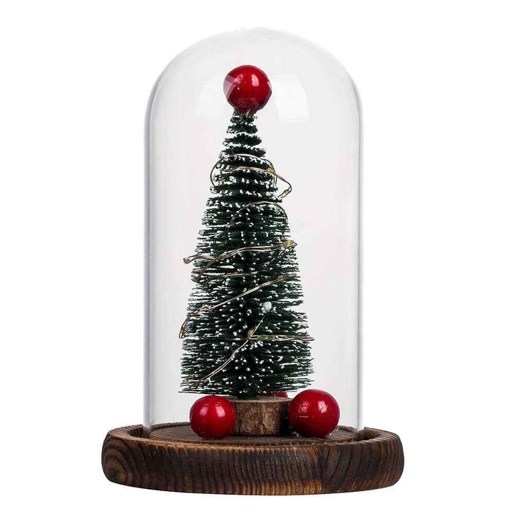 Christmas Tree Glass Cover Night Light