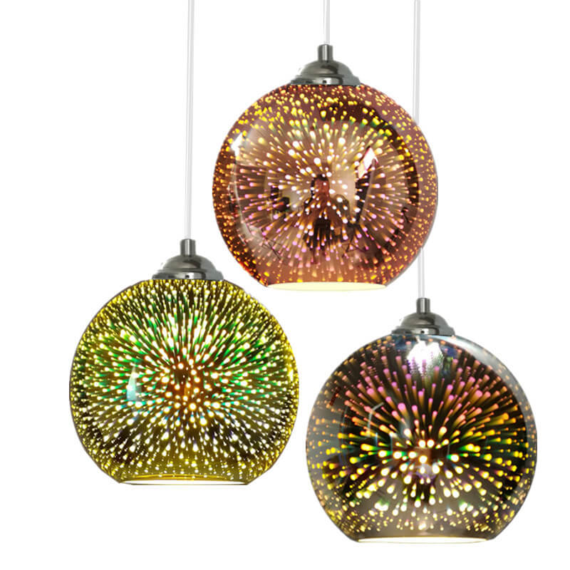 Modern Dome Glass Pendant Light
