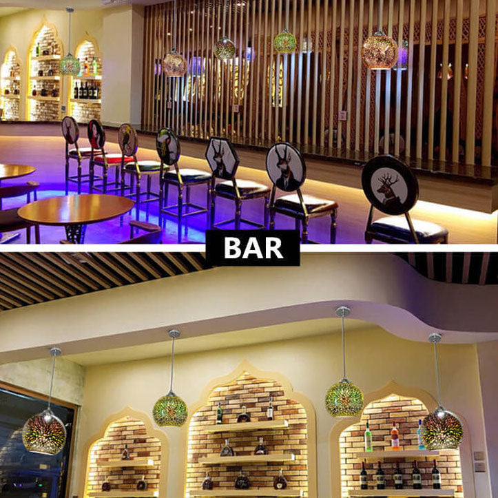 Modern Dome Glass Pendant Light