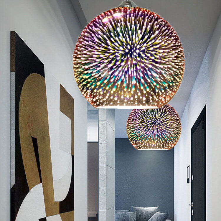 Modern Dome Glass Pendant Light
