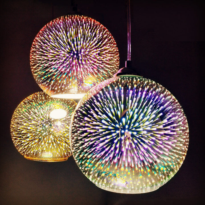 Modern Dome Glass Pendant Light