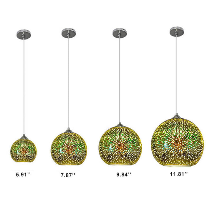 Modern Dome Glass Pendant Light