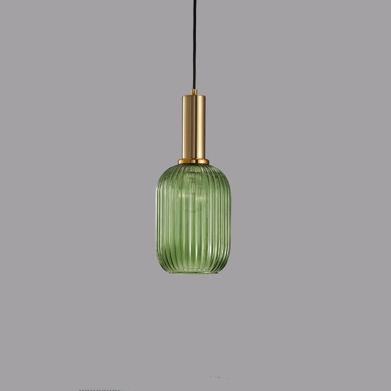 Minimalist Lantern Glass Pendant Light