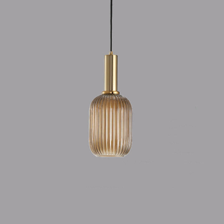 Minimalist Lantern Glass Pendant Light