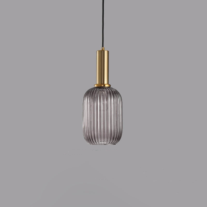 Minimalist Lantern Glass Pendant Light
