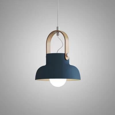 Nordic Dome Wood Pendant Light