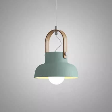 Nordic Dome Wood Pendant Light