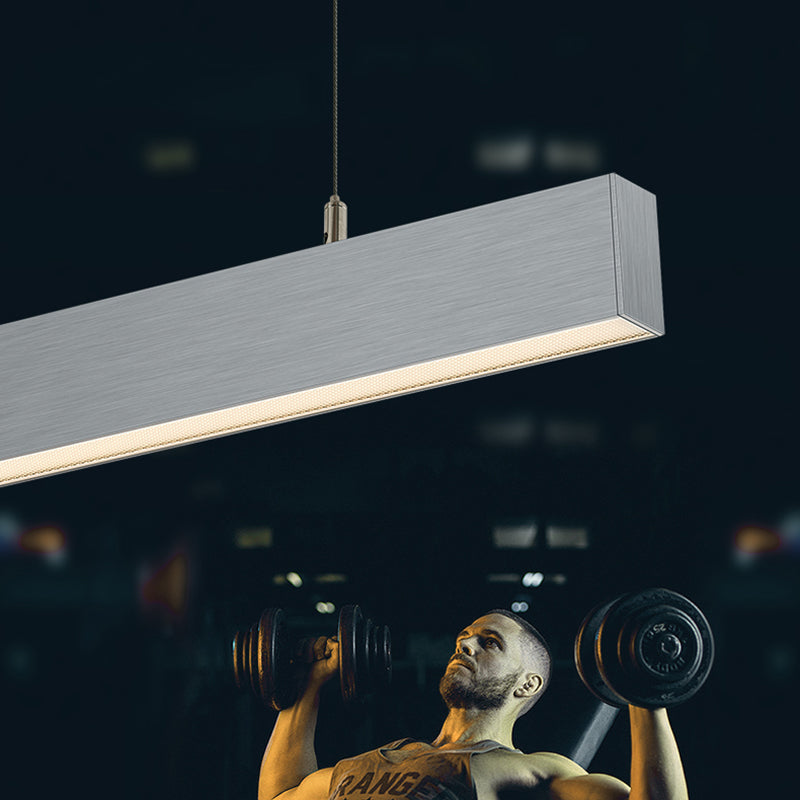 Linear Aluminum LED Pendant Light
