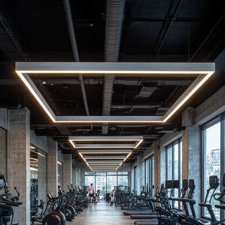 Linear Aluminum LED Pendant Light