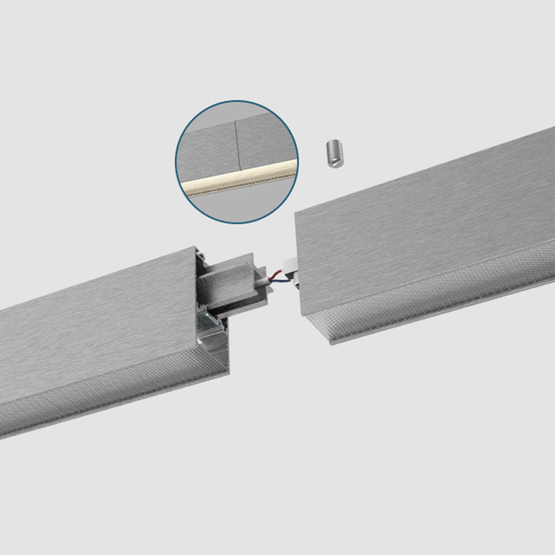 Linear Aluminum LED Pendant Light