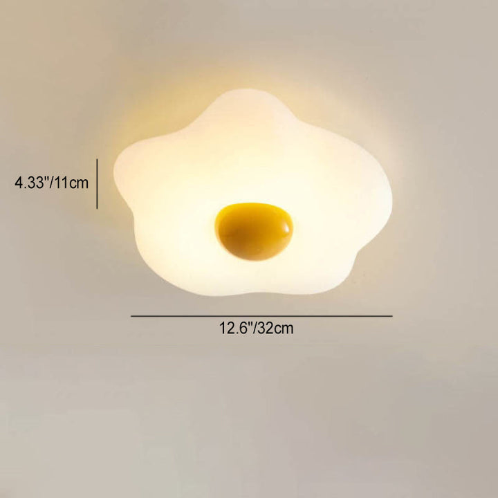 Contemporary Iron LED Flush Mount Ceiling Light