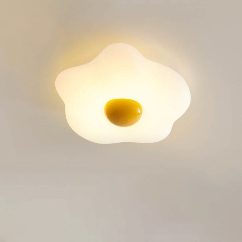 Contemporary Iron LED Flush Mount Ceiling Light