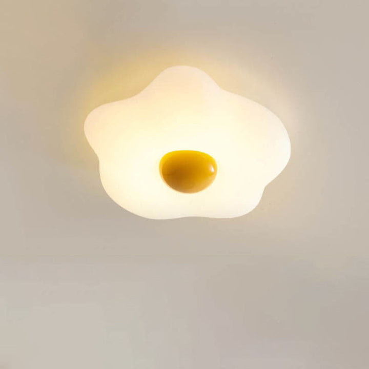 Contemporary Iron LED Flush Mount Ceiling Light