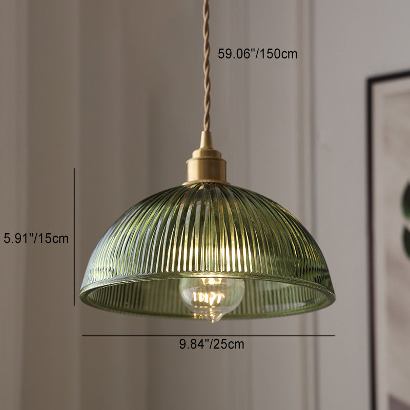 Contemporary Brass Pendant Light